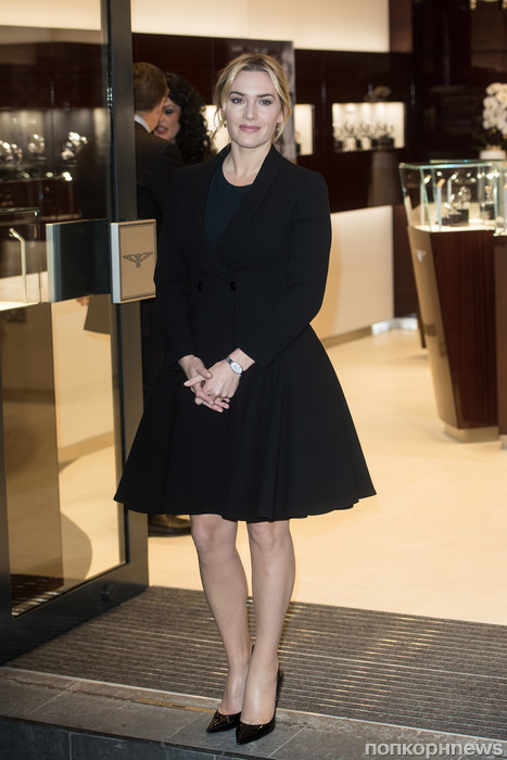 Очаровательная Кейт Уинслет на открытии бутика в Лондоне