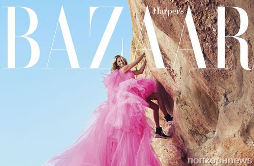 Ким Кардашьян В Фотосессии Для «Harpers Bazaar»