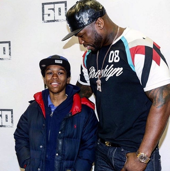 50 Cent показал всем внебрачного сына