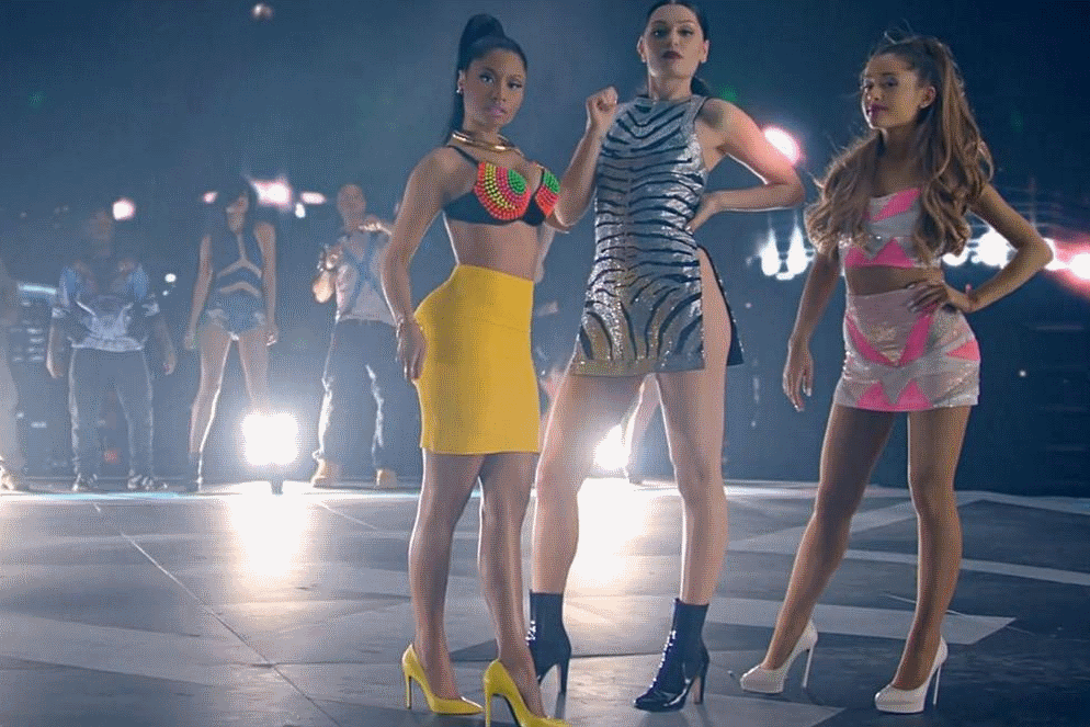 Новый клип Ники Минаж, Арианы Гранде и Jessie J - Bang Bang
