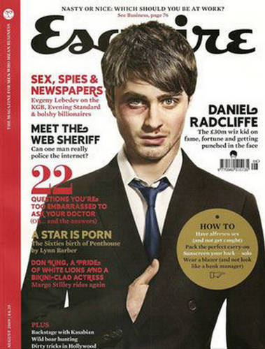 Дэниел Рэдклифф в журнале Esquire UK. Август 2009