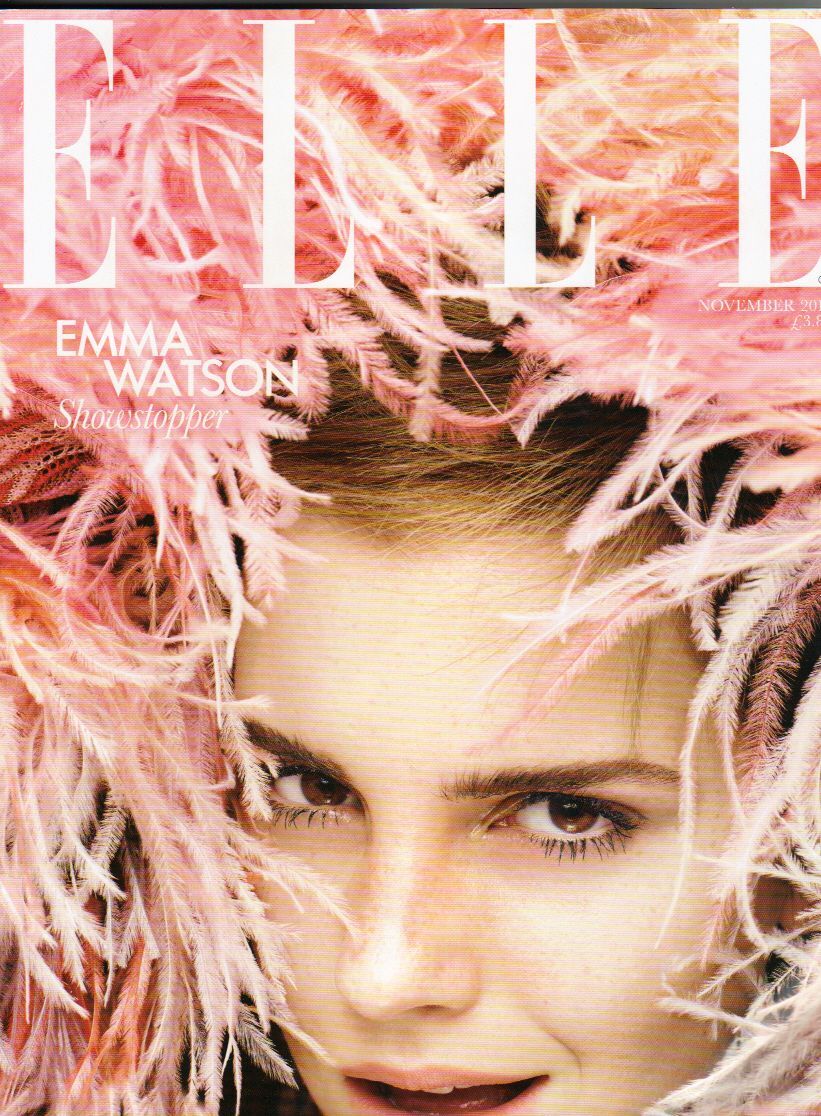 Эмма Уотсон в журнале Elle UK. Ноябрь 2011