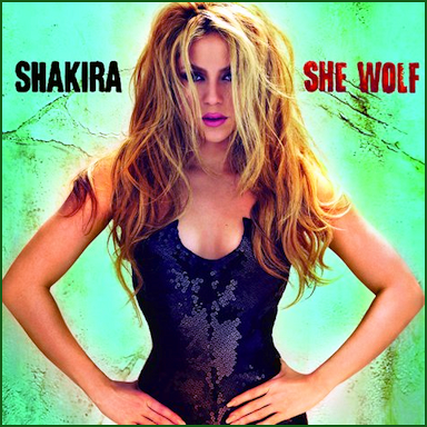 Обложка нового альбома Шакиры