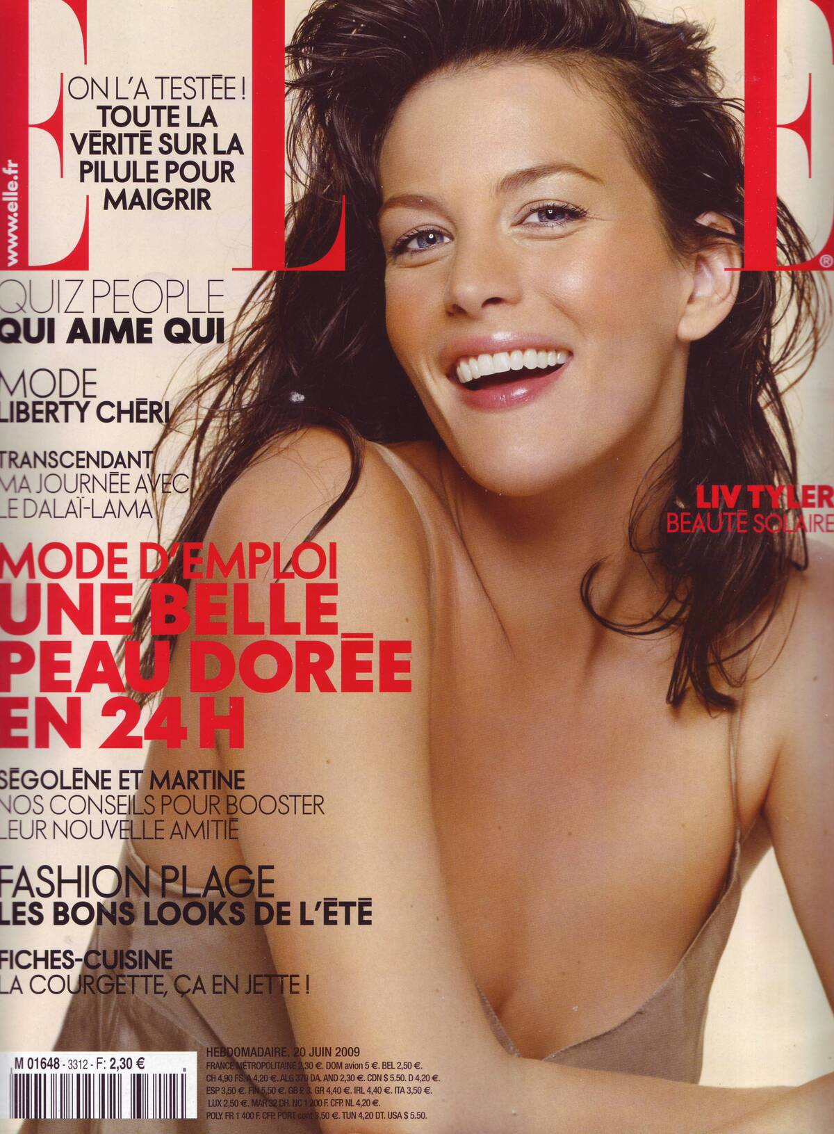 Лив Тайлер в журнале Elle. Франция. Июнь 2009