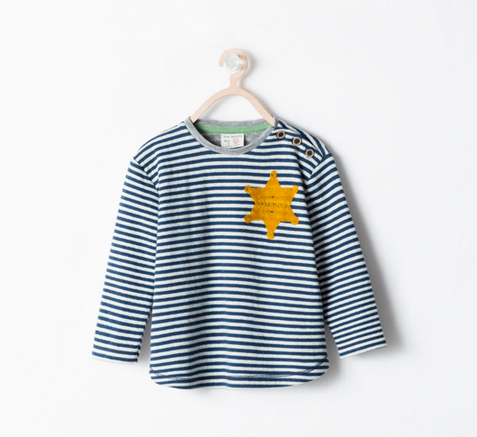 Zara изъяли из продажи детскую футболку из-за сравнения с робой еврейскийх заключенных концлагерей