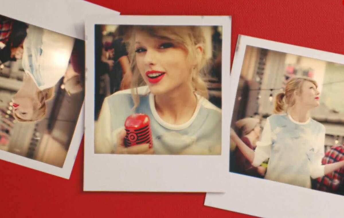 Тейлор Свифт представила свою новую песню Style в рекламном ролике  Target