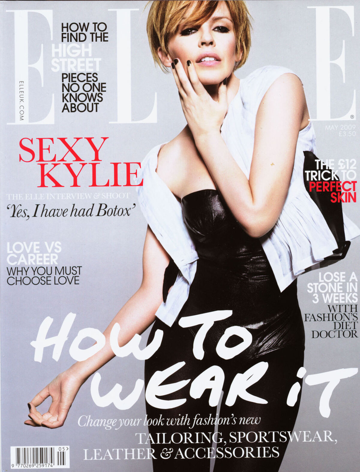 Кайли Миноуг в журнале Elle. Май 2009