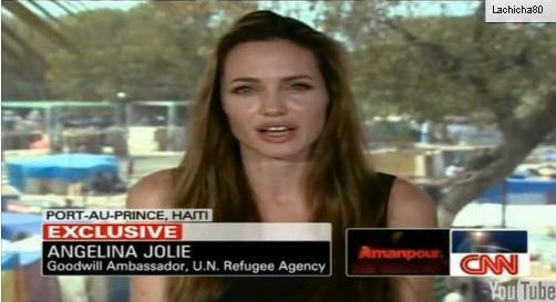 Видео: интервью с Анджелиной Джоли на Гаити