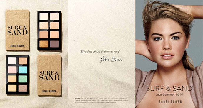Кейт Аптон в рекламной кампании Bobbi Brown: первые кадры