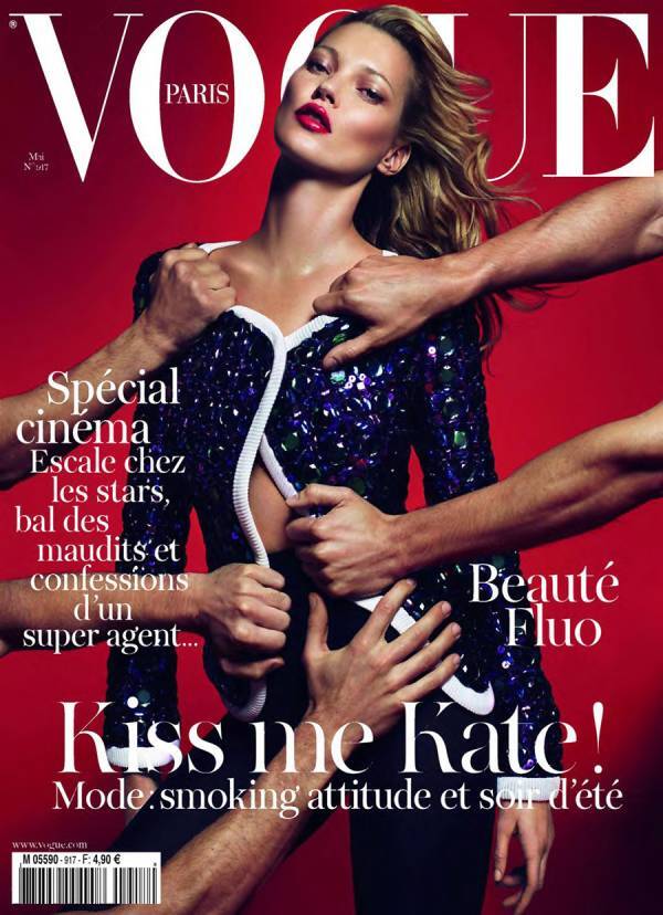 Кейт Мосс в журнале Vogue Paris. Май 2011