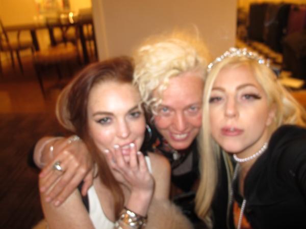 Веселая вечеринка Lady Gaga и Линдсей Лохан