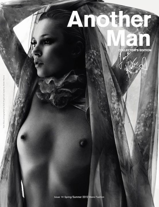 Кейт Мосс в журнале Another Man. Весна / лето 2012