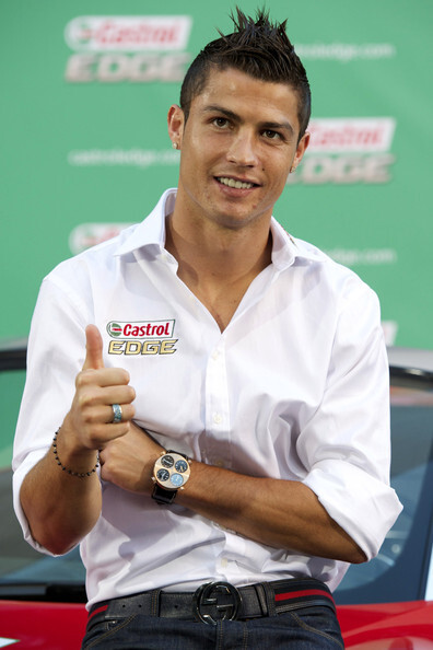 Криштиану Роналду на премьере документального фильма «Castrol Edge Presents Ronaldo Tested to the Limit»