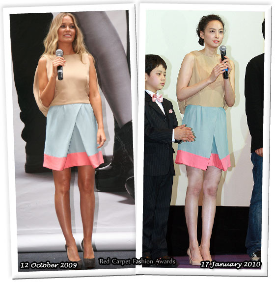 Fashion battle: Лара Бингл и Ли На Юнг