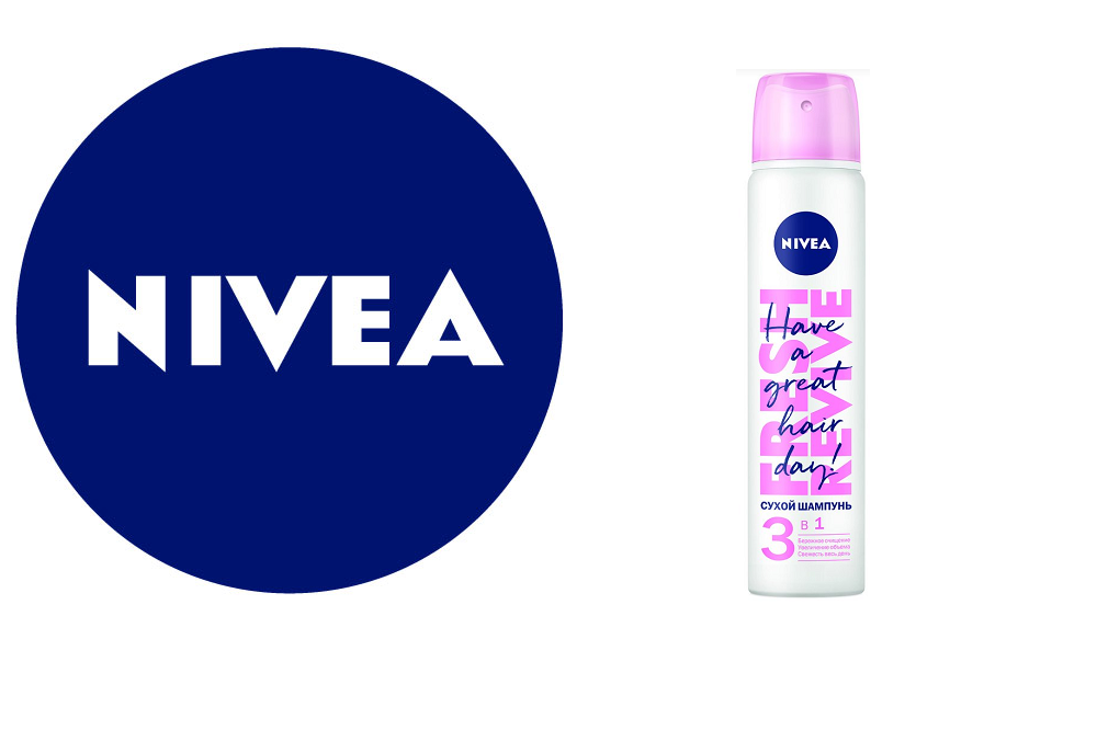 Сухой шампунь 3 в 1 от NIVEA – свежесть и объем волос в любой день
