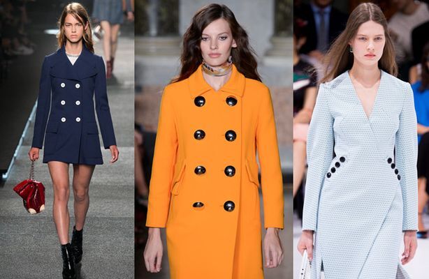Модные пальто весна 2015: фото самых стильных моделей и фасонов