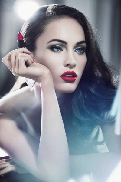 Реклама помады Rouge D`Armani от Giorgio Armani Beauty с Меган Фокс