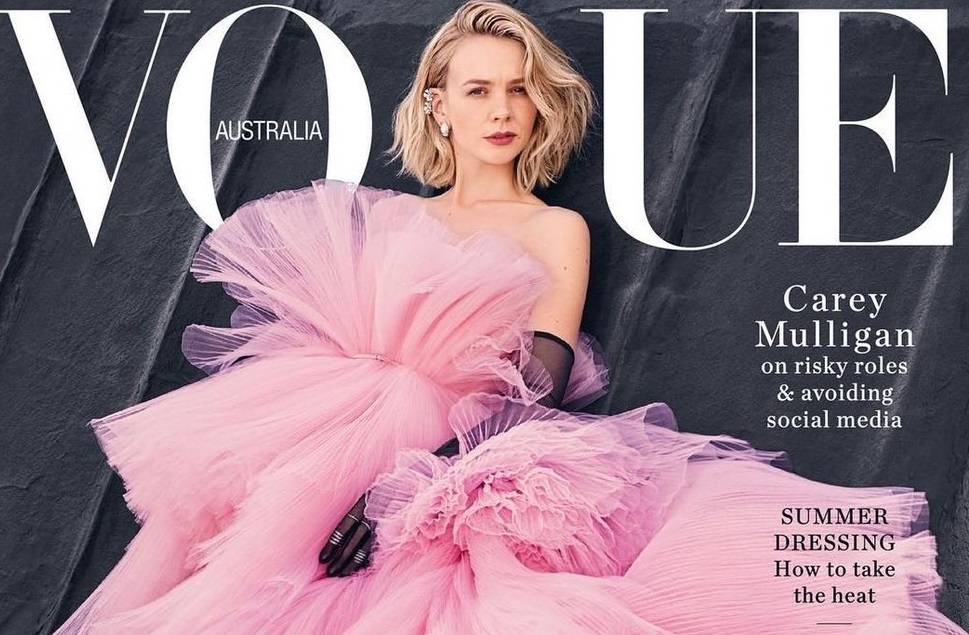 Кэри Маллиган украсила обложку январского Vogue Australia