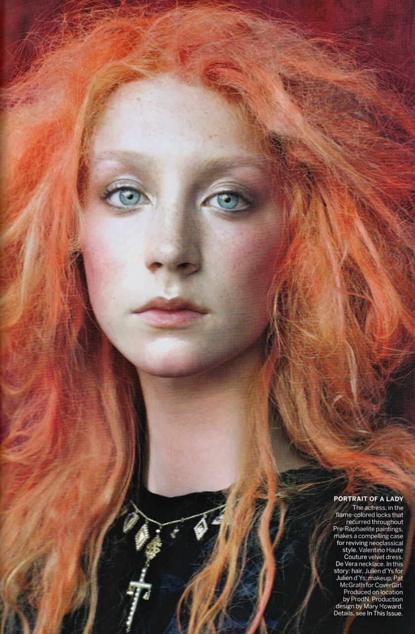 Сирша Ронан в журнале Vogue US. Декабрь 2011