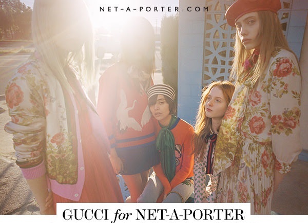 Gucci представил капсульную коллекцию для Net-a-Porter