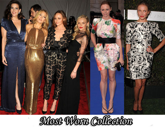 В 2009 году звезды выбирали одежду от Stella McCartney Resort 2010