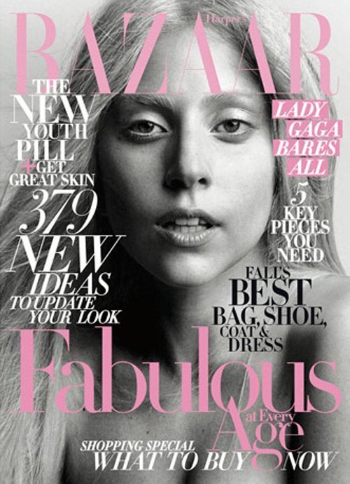 Lady Gaga в журнале Harper&#39;s Bazaar. Октябрь 2011