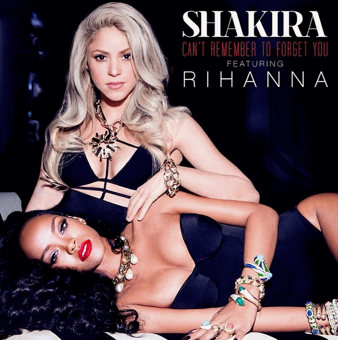 Обложка нового сингла Шакиры и Рианны