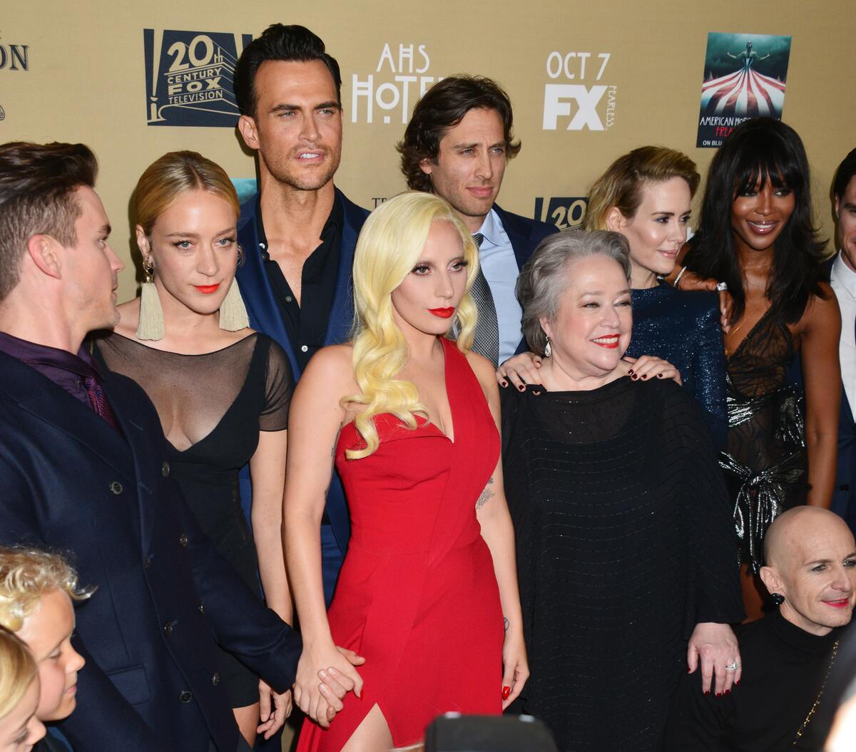 Леди Гага, Мэтт Бомер, Наоми Кэмпбелл и другие звезды на премьере «Американской истории ужасов: Отель»