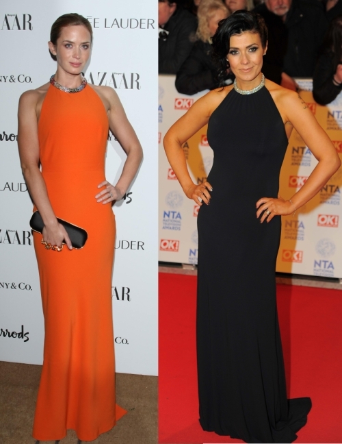 Fashion battle: Эмили Блант и Ким Марш