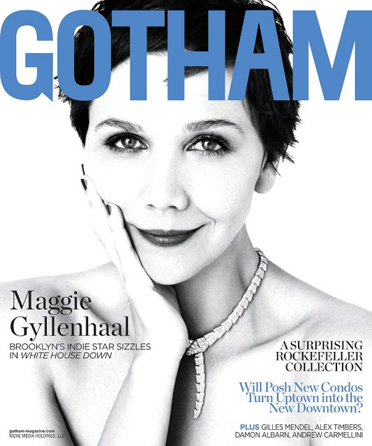 Мэгги Джилленхол в журнале Gotham. Лето 2013