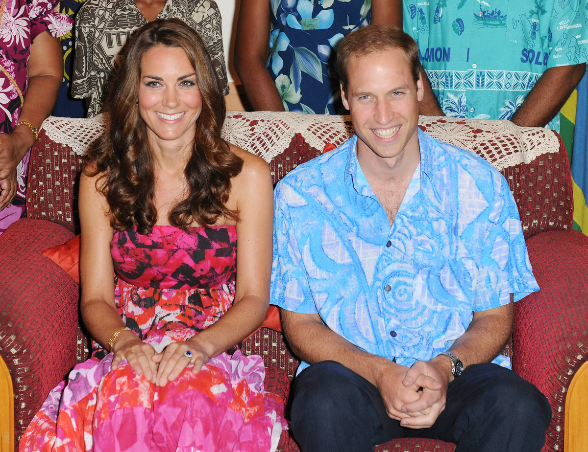 Кейт Миддлтон и принц Уильям проводят отпуск на частном острове