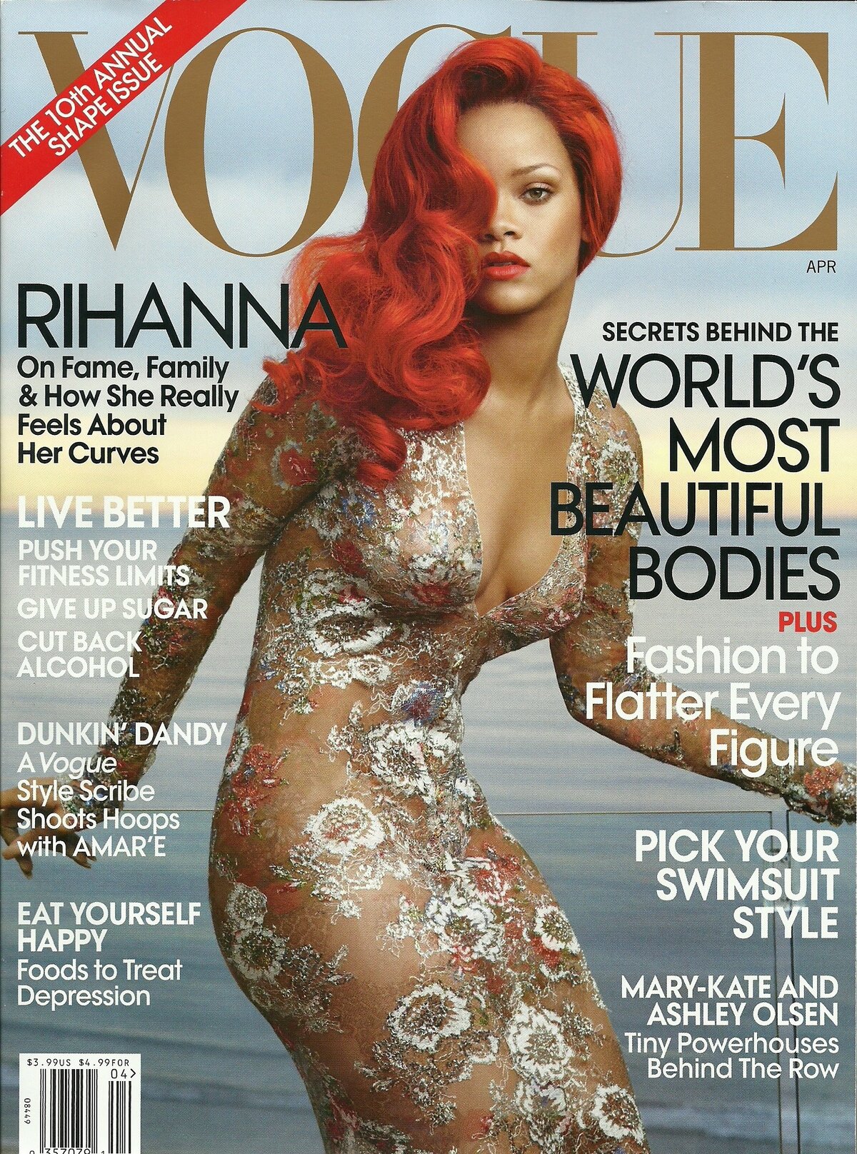 Рианна в журнале Vogue US. Апрель 2011. Сканы и видео со съемок