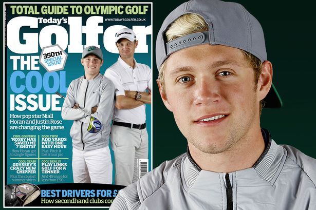 Найл Хоран снялся для обложки журнала о гольфе