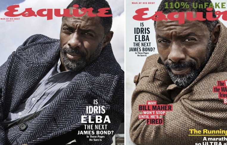 Идрис Эльба снялся для обложки Esquire (август 2017)