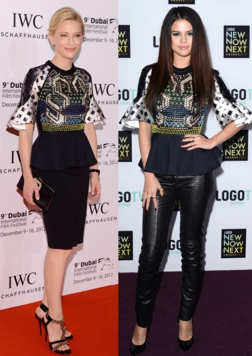 Fashion battle: Кейт Бланшетт и Селена Гомес