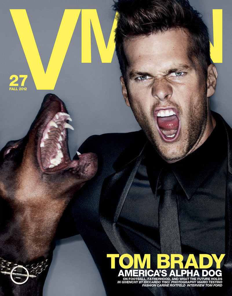 Том Брэди в журнале VMAN. Осень 2012
