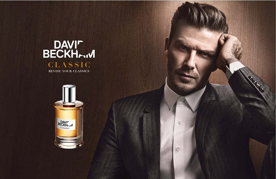 Реклама нового аромата от Дэвида Бекхэма