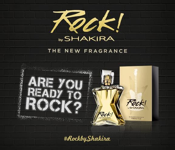Новый аромат Шакиры  «Rock!»