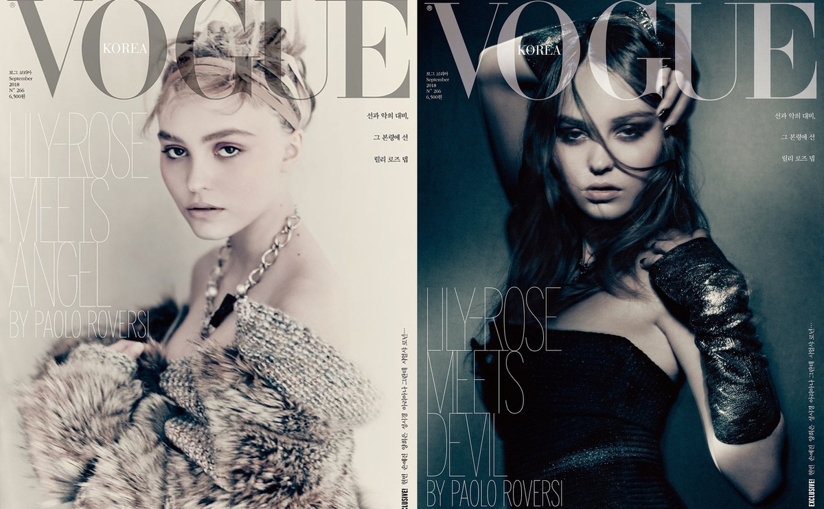 Лили-Роуз Депп критикуют за «рыбий взгляд» в фотосессии для Vogue