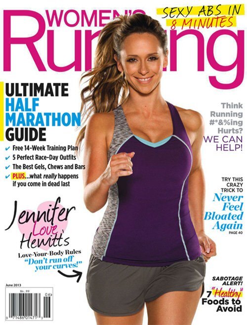 Дженнифер Лав Хьюитт в журнале Women&#39;s Running. Июнь 2013