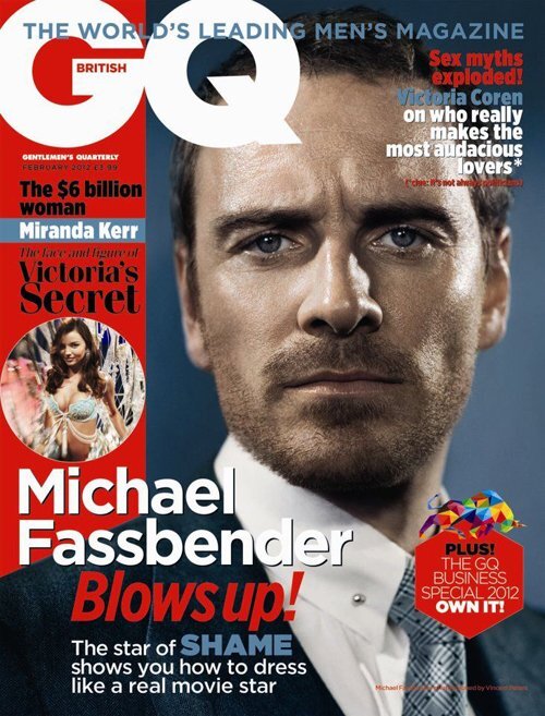 Майкл Фассбендер в журнале GQ Великобритания. Февраль 2012