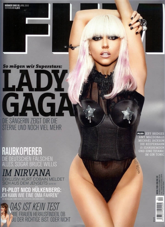 Lady Gaga в журнале FHM Германия. Апрель 2010