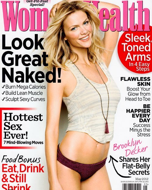 Бруклин Декер в журнале Women&#39;s Health. Май 2012