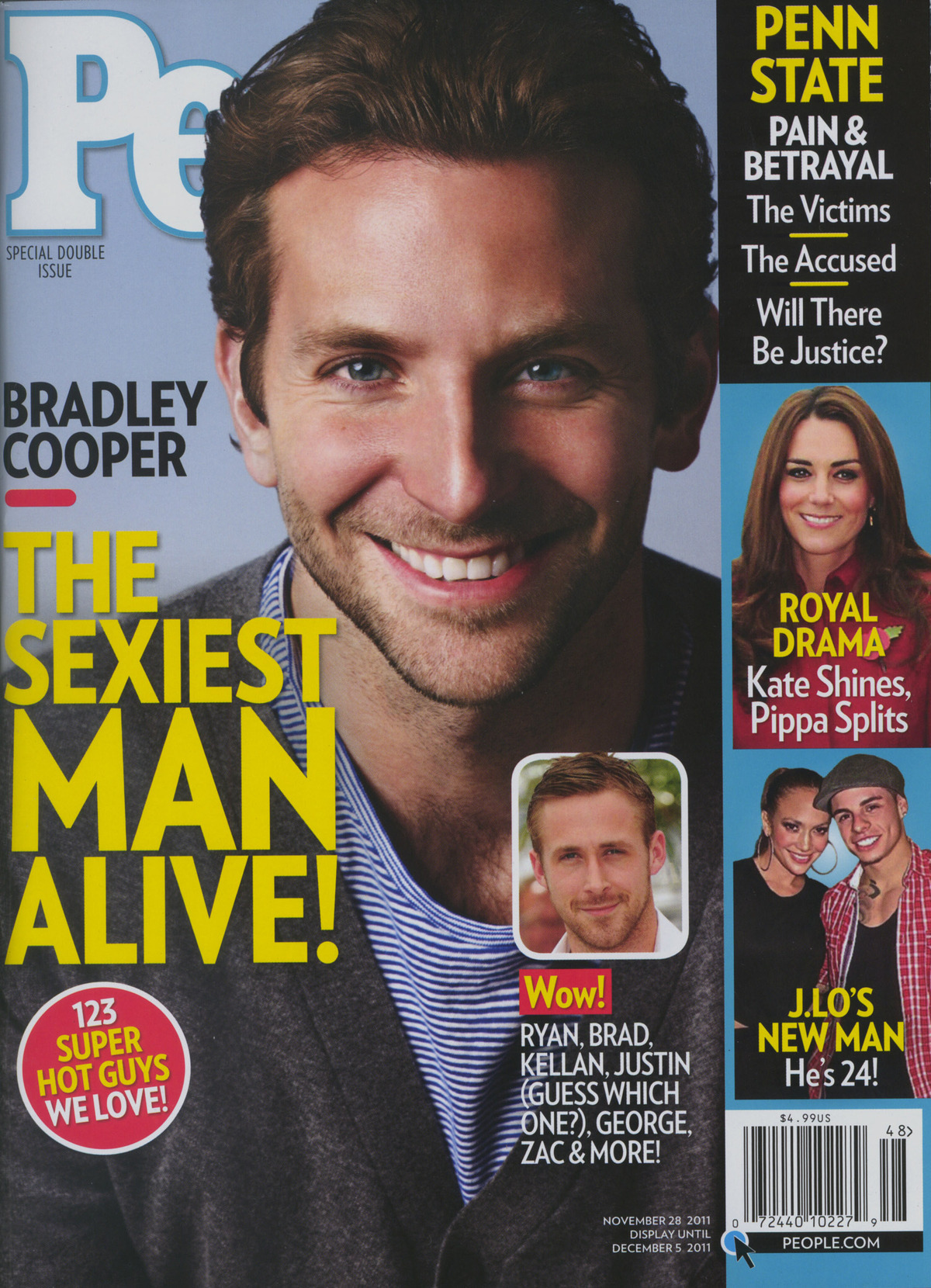 Брэдли Купер – самый сексуальный мужчина на планете 2011 года