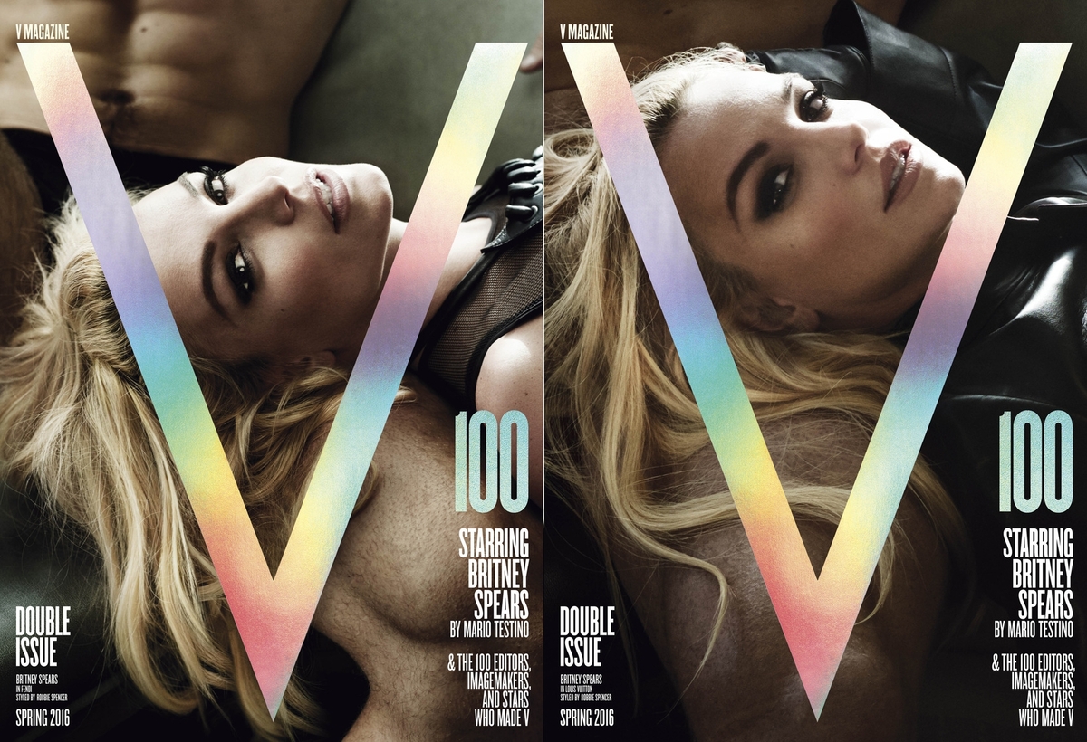 Бритни Спирс в журнале V Magazine. Выпуск 100