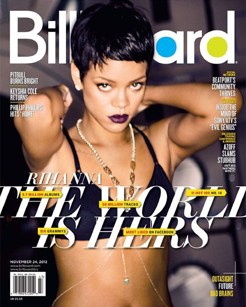 Рианна в журнале Billboard. Декабрь 2012