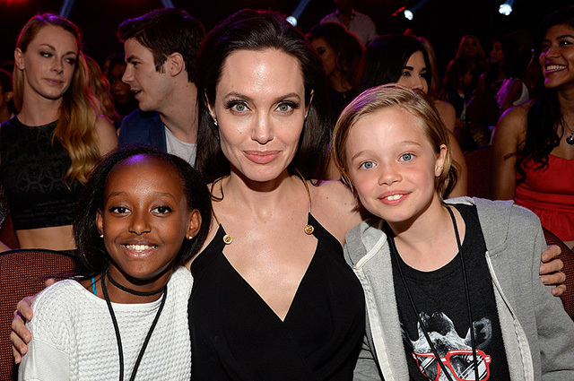 Анджелина Джоли временно получила полную опеку над детьми