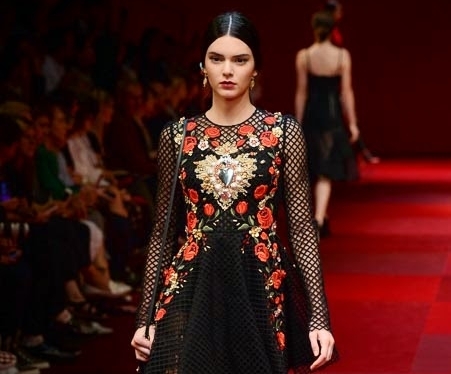 Модный показ новой коллекции Dolce & Gabbana. Весна / лето 2015