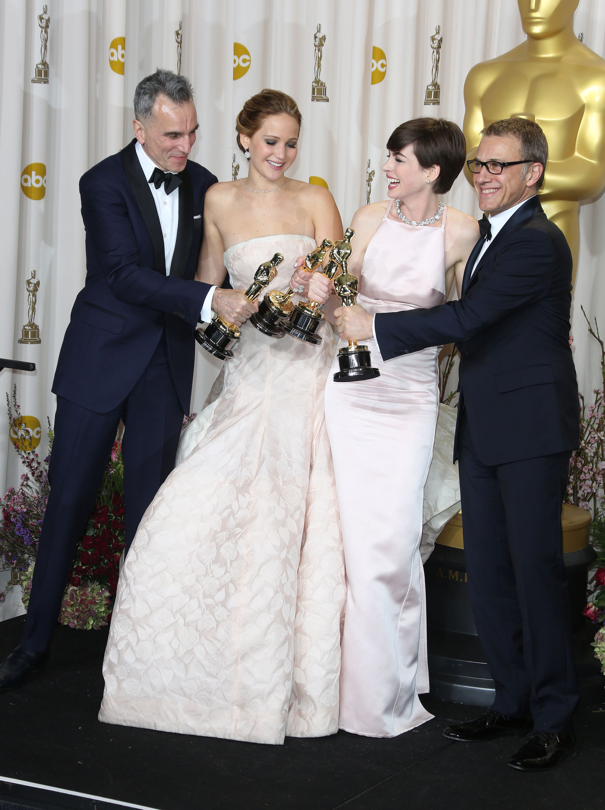 Звезды на церемонии «Оскар» 2013
