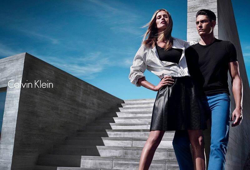 Рекламная кампания Calvin Klein White Label Весна 2014